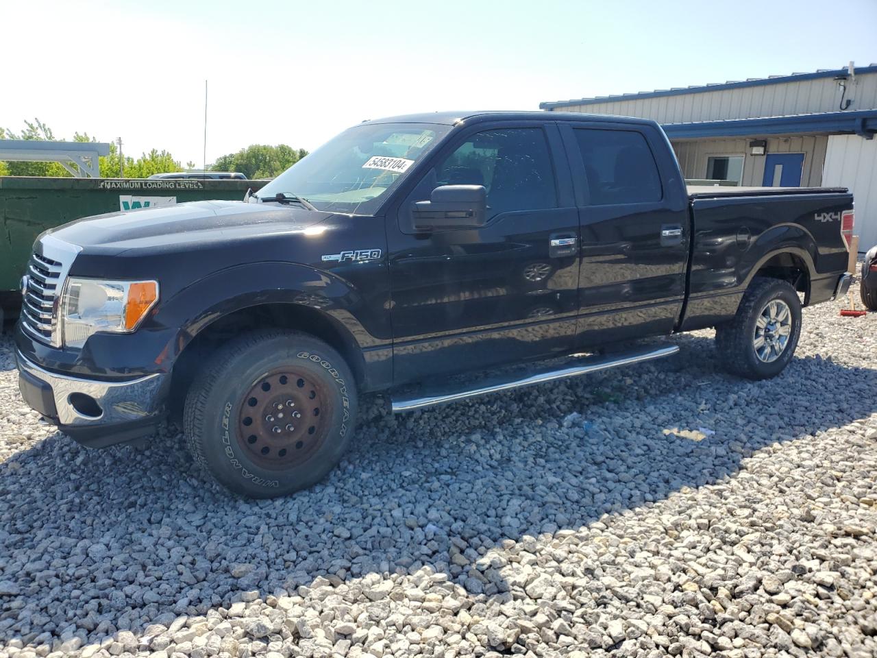 1FTFW1EF9CKE10963 2012 Ford F150 Supercrew