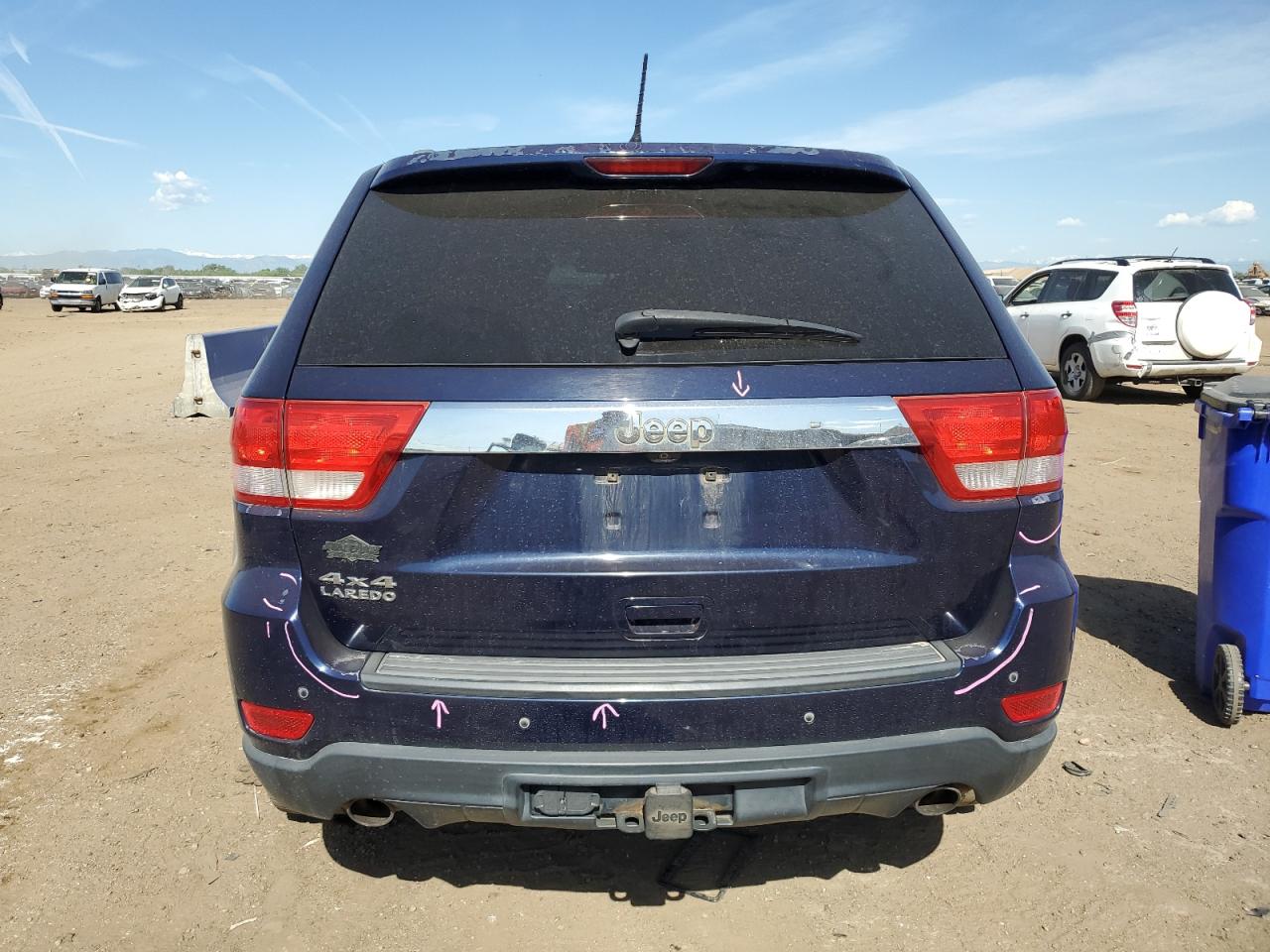 1C4RJFAT3CC284288 2012 Jeep Grand Cherokee Laredo