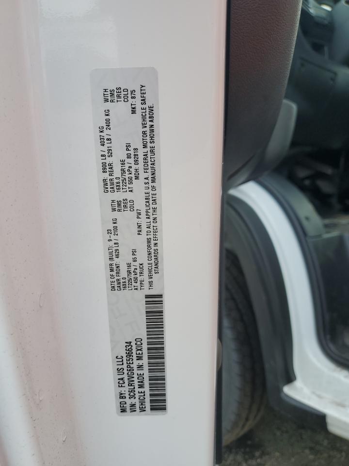 3C6LRVVG6PE596634 2023 Ram Promaster 2500 2500 Standard