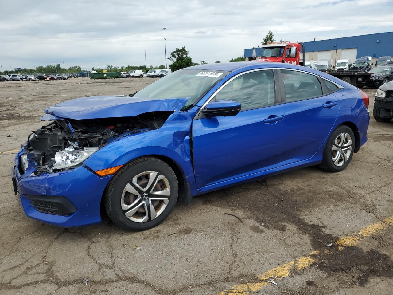 19XFC2F52GE074800 2016 Honda Civic Lx