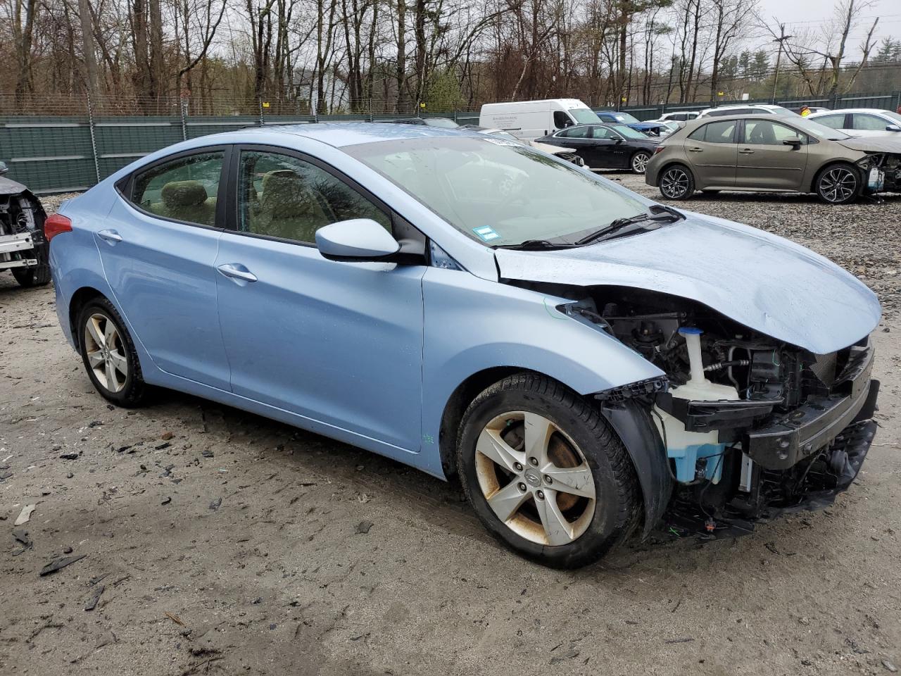 2012 Hyundai Elantra Gls vin: KMHDH4AE6CU292919