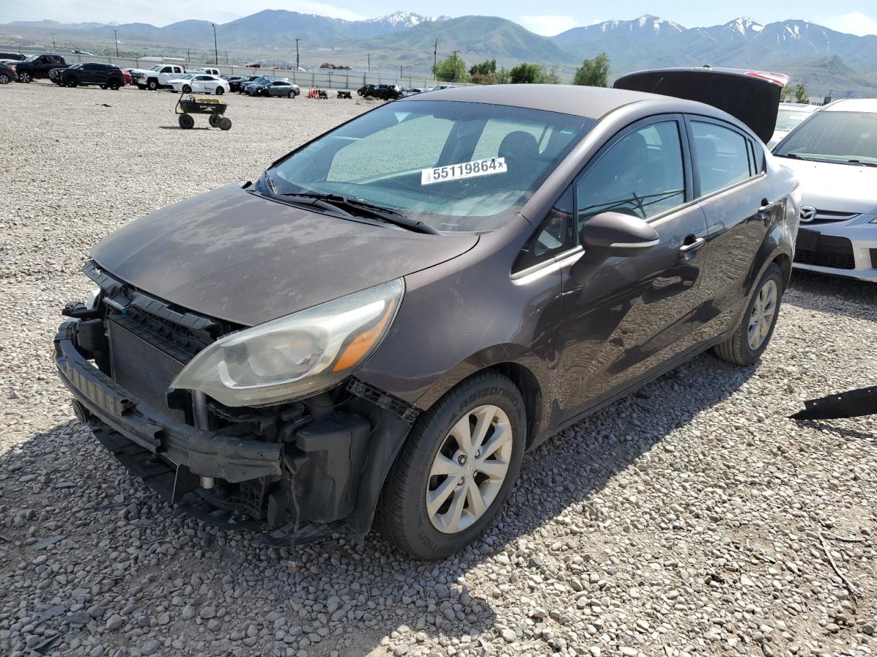 KNADN4A32D6143728 2013 Kia Rio Ex