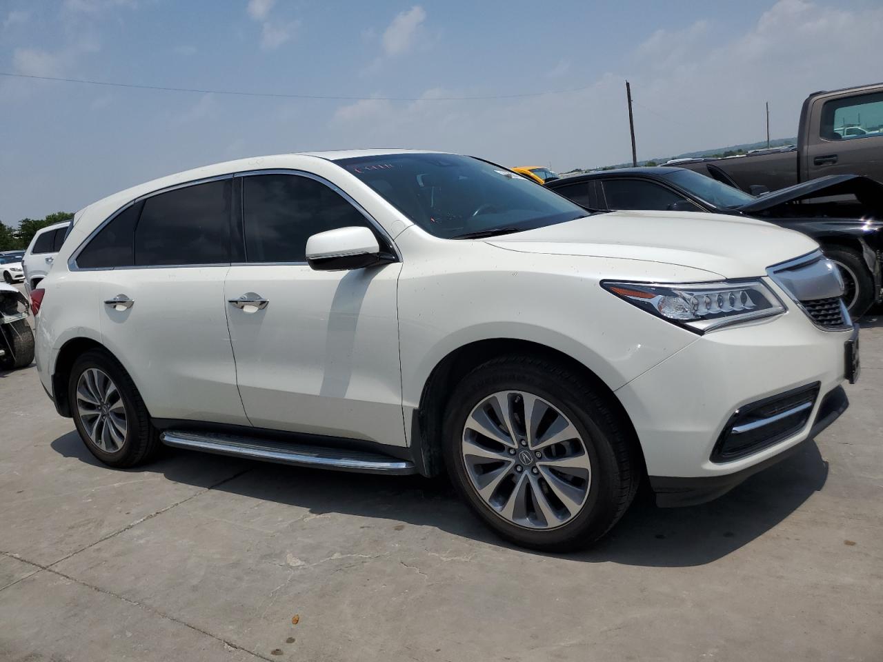 5FRYD3H44GB017877 2016 Acura Mdx Technology