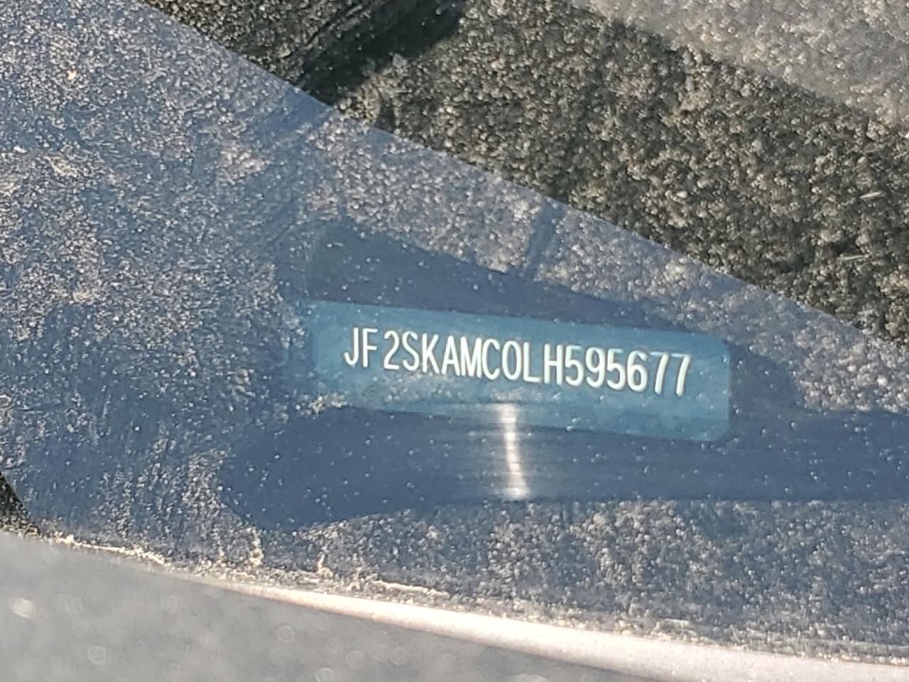 JF2SKAMC0LH595677 2020 Subaru Forester Sport