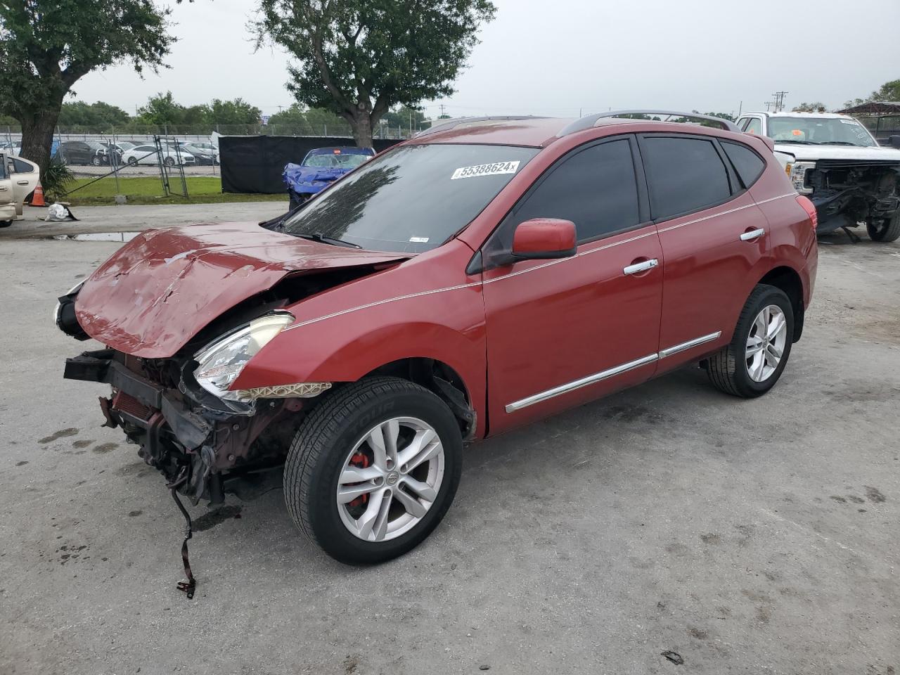 JN8AS5MT7CW272177 2012 Nissan Rogue S