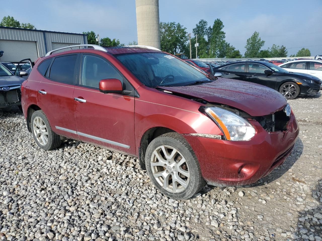 2012 Nissan Rogue S vin: JN8AS5MV5CW409263