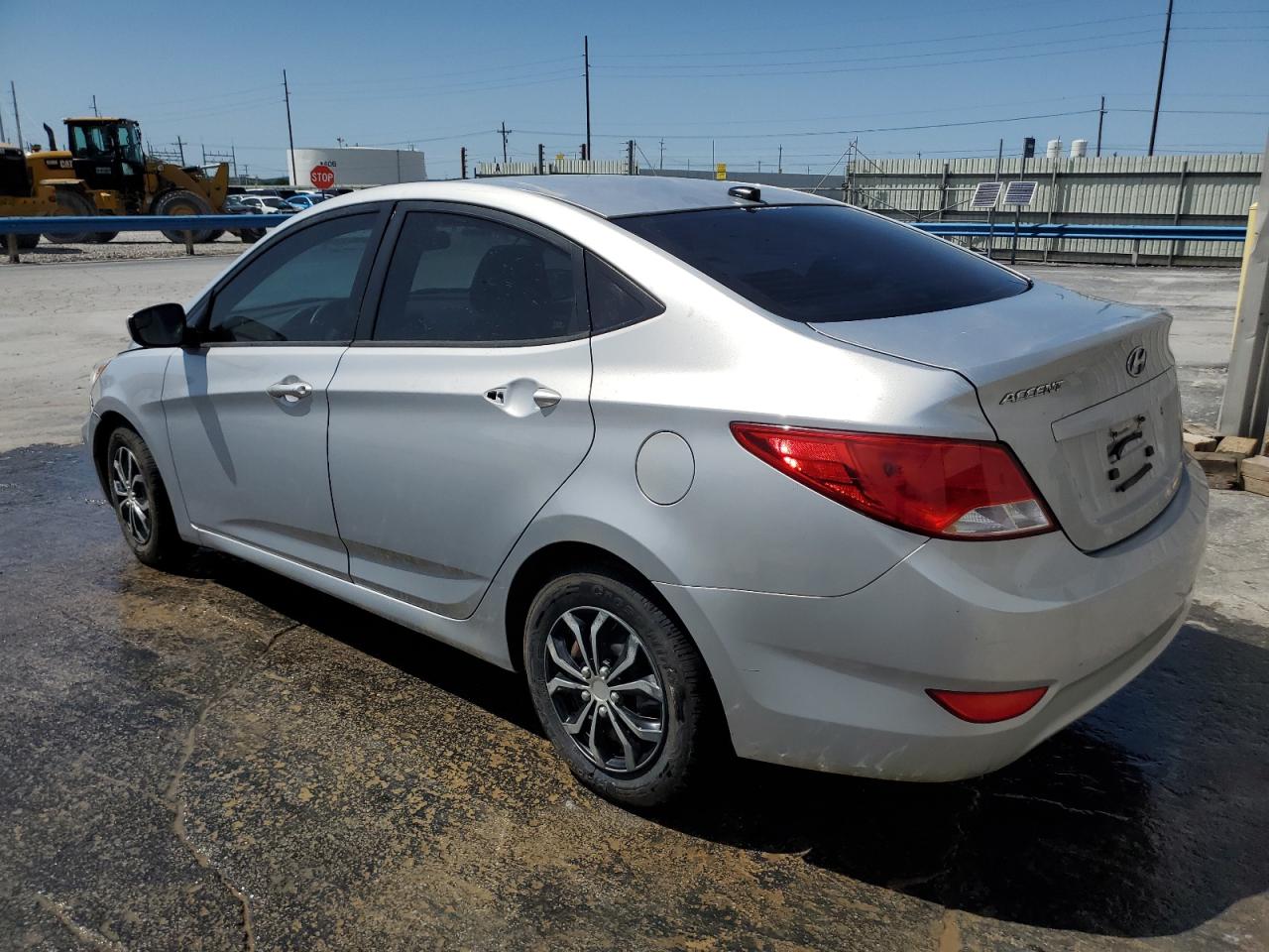 Lot #2943300754 2015 HYUNDAI ACCENT GLS