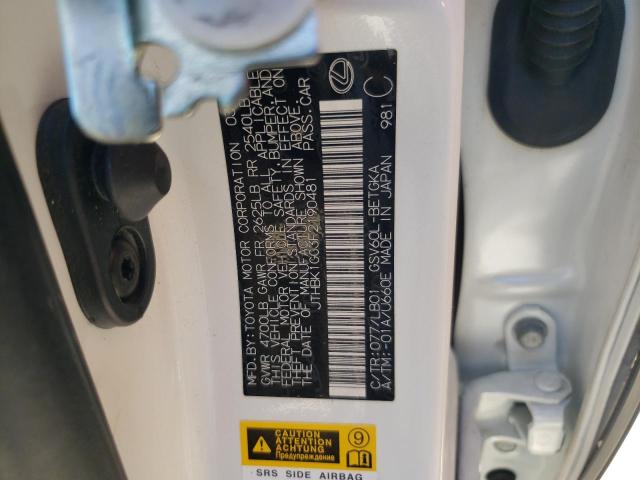 2015 Lexus Es 350 VIN: JTHBK1GG3F2190481 Lot: 55963834