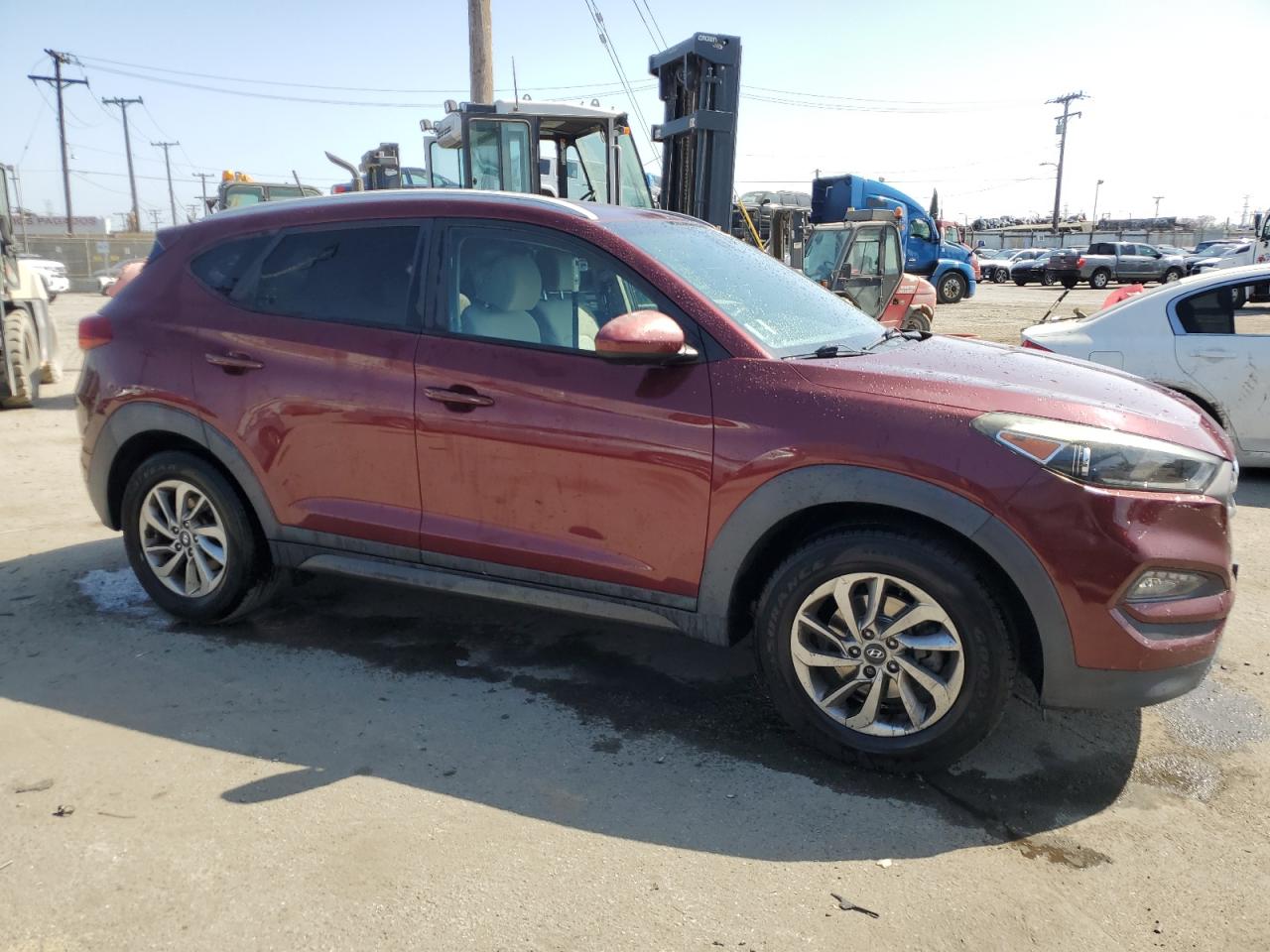 2016 Hyundai Tucson Limited vin: KM8J33A42GU159860