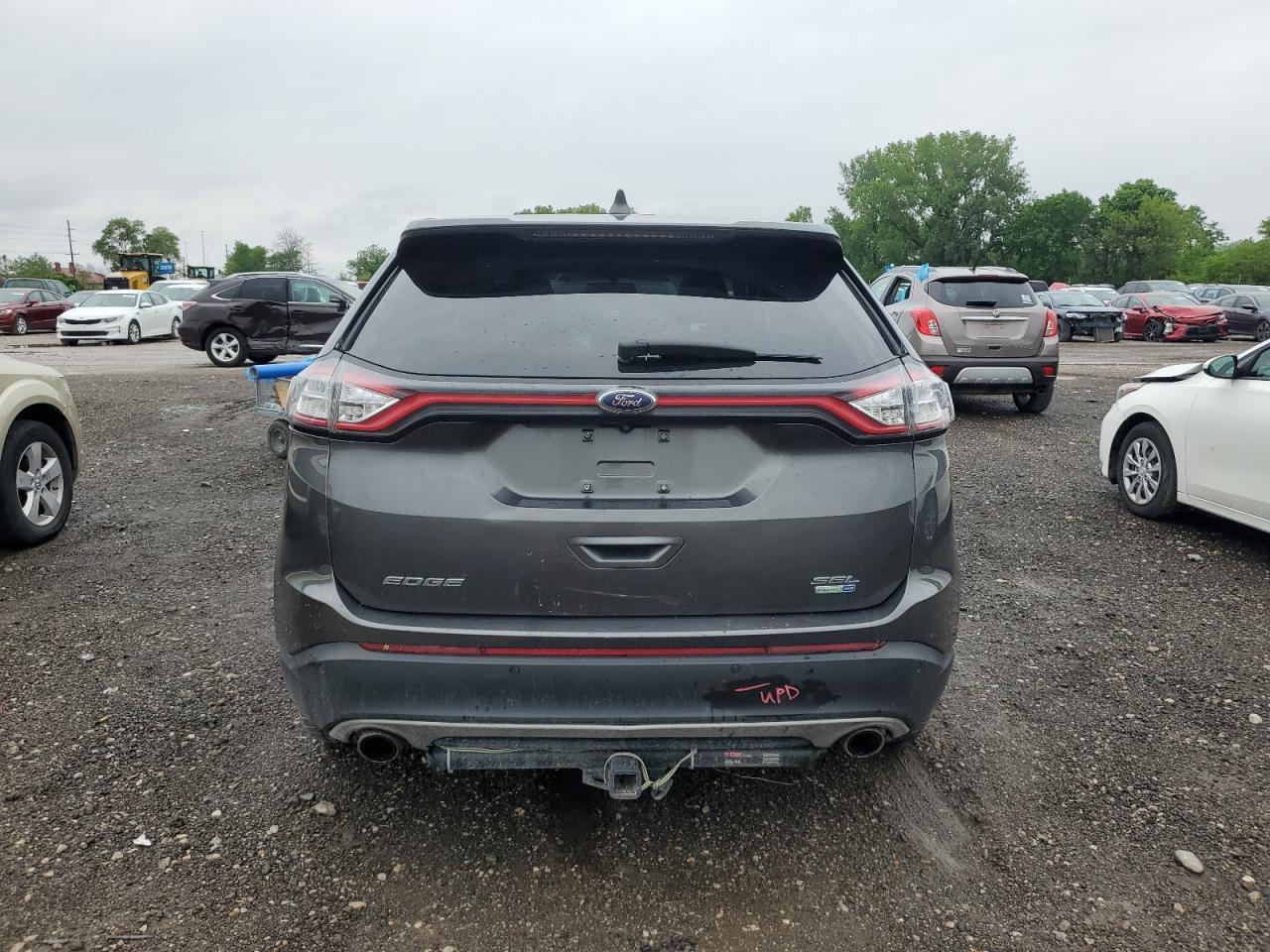 2FMTK4J9XFBB33878 2015 Ford Edge Sel