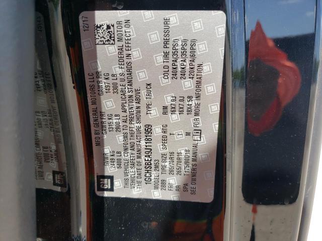 2018 Chevrolet Colorado VIN: 1GCHSBEA9J1181959 Lot: 56465874