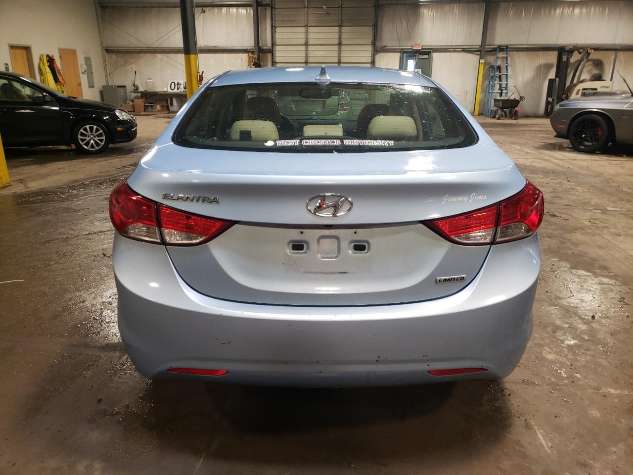 KMHDH4AEXCU269580 2012 Hyundai Elantra Gls