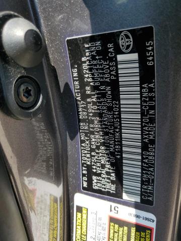 4T1B11HK4JU514022 2018 TOYOTA CAMRY - Image 12