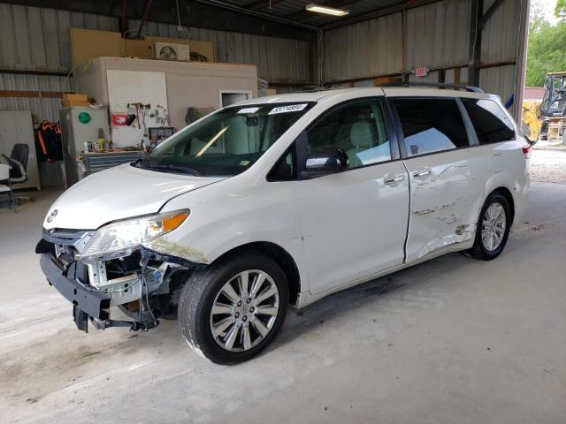 Lot #2542197204 2012 TOYOTA SIENNA XLE salvage car