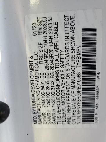 2023 HONDA PASSPORT E - 5FNYF8H09PB010588