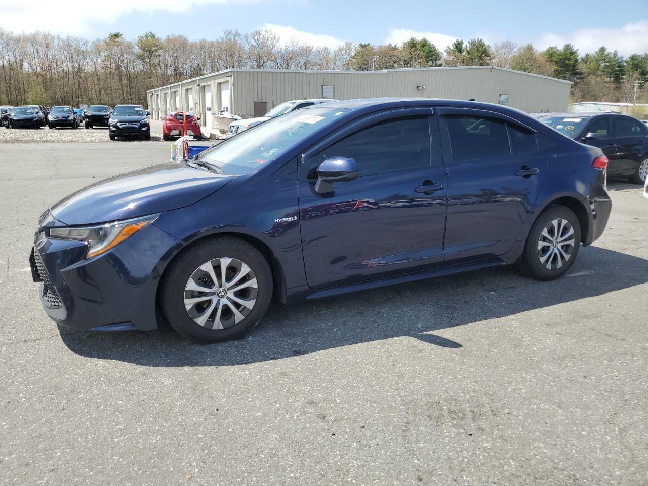 2022 Toyota Corolla Le vin: JTDEAMDE4NJ047887