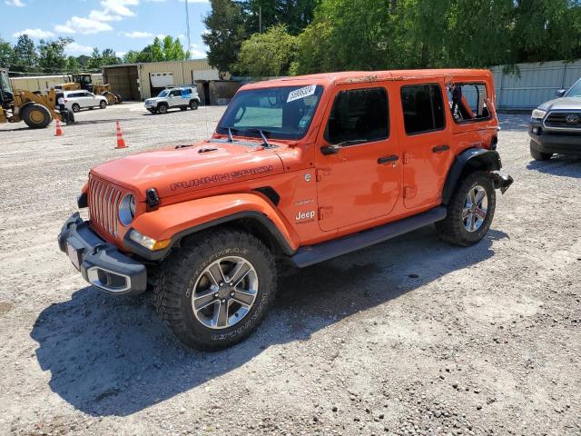 2020 Jeep Wrangler Unlimited Sahara VIN: 1C4HJXEN6LW220922 Lot: 55906324