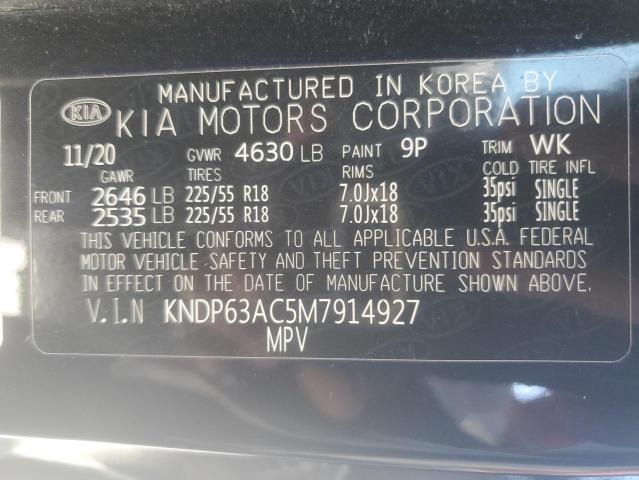 2021 KIA SPORTAGE S - KNDP63AC5M7914927