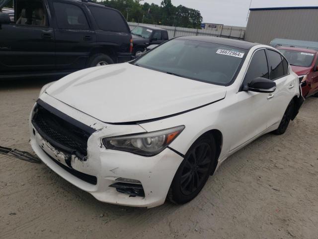 VIN JN1BV7AP4FM357863 2015 Infiniti Q50, Base no.1