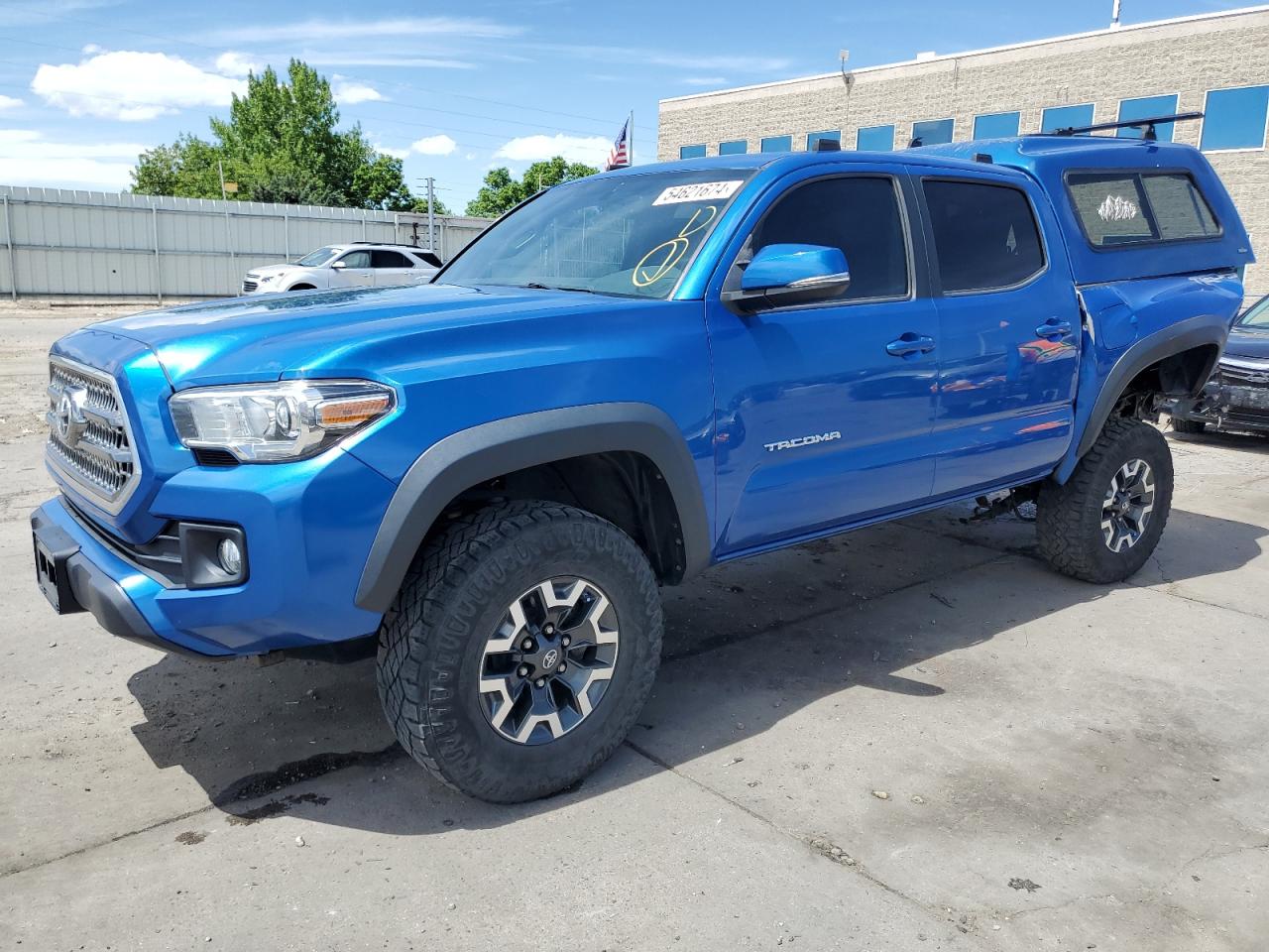 2016 Toyota Tacoma Double Cab vin: 3TMCZ5AN5GM007611