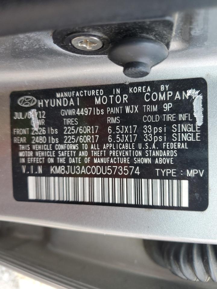 KM8JU3AC0DU573574 2013 Hyundai Tucson Gls