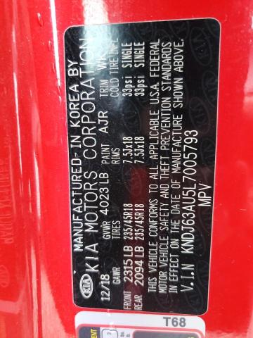 2020 Kia Soul Gt Line VIN: KNDJ63AU5L7005793 Lot: 55520254