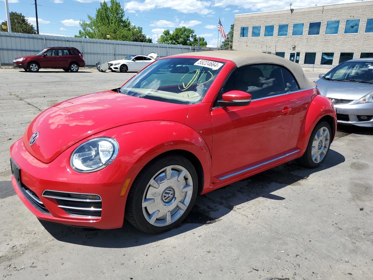 3VW517AT2HM813141 2017 Volkswagen Beetle S/Se