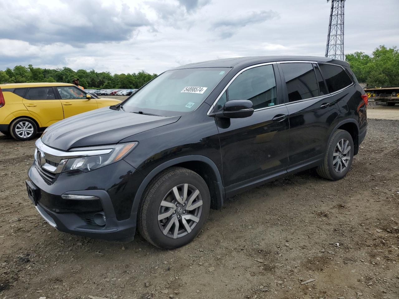 5FNYF6H57MB019334 HONDA PILOT EXL 2021