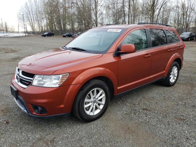 Vin: 3c4pddbg8dt692277, lot: 54287104, dodge journey sxt 20131