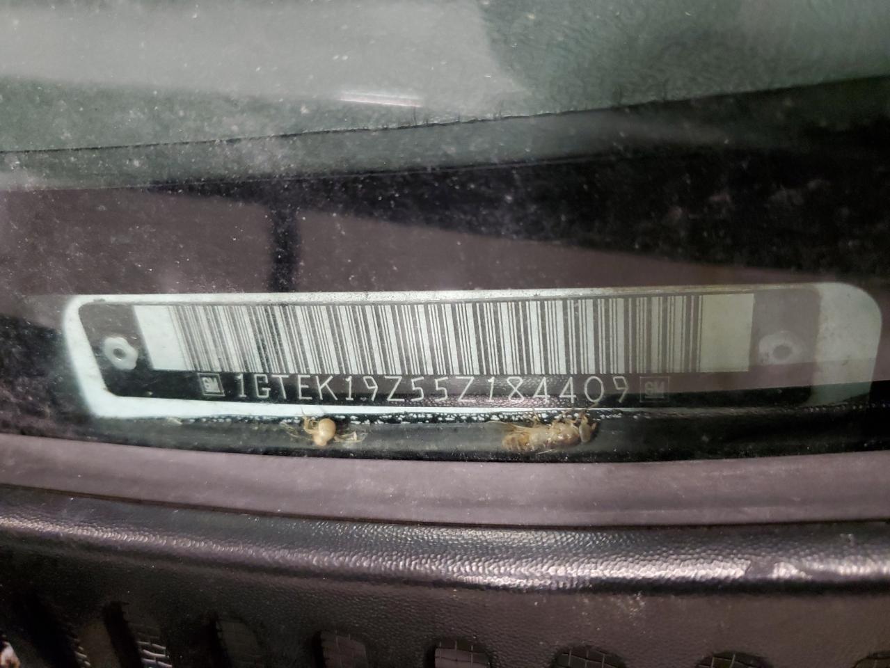 1GTEK19Z55Z184409 2005 GMC New Sierra K1500