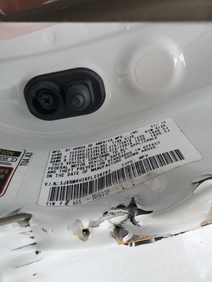 5J6RM4H36FL036262 2015 Honda Cr-V Lx