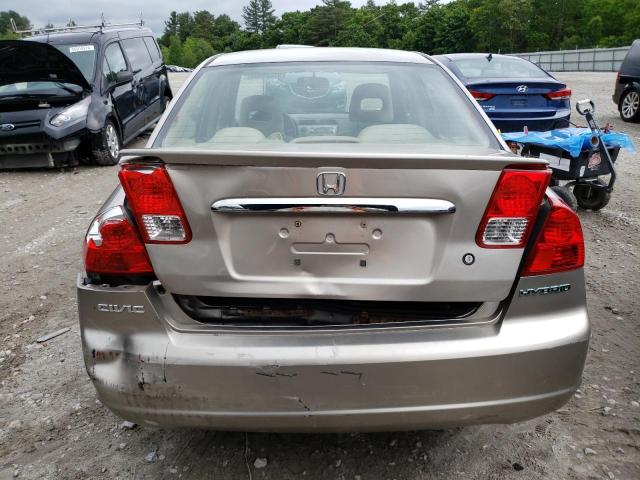 2003 Honda Civic Hybrid VIN: JHMES96663S014055 Lot: 57005464