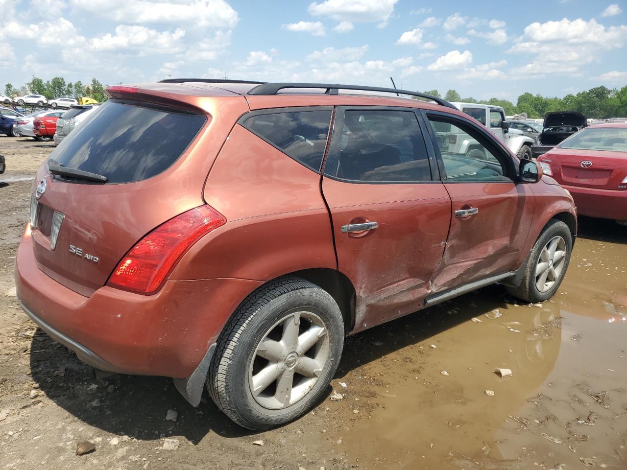 JN8AZ08W83W215750 2003 Nissan Murano Sl