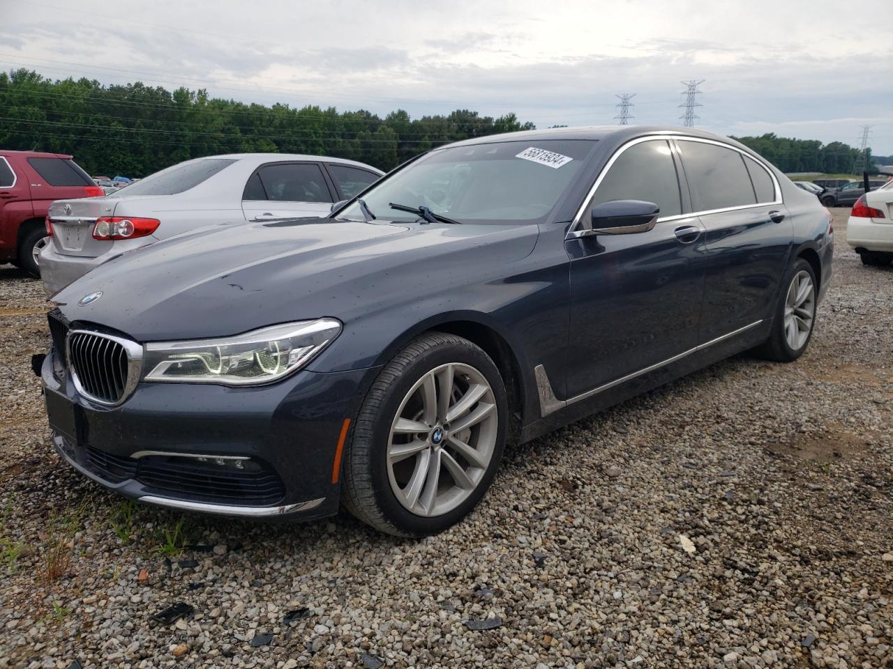 2016 BMW 750 I vin: WBA7F0C51GGL99097