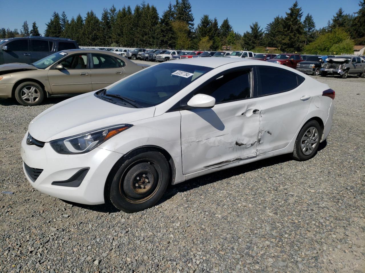 5NPDH4AEXGH776175 2016 Hyundai Elantra Se