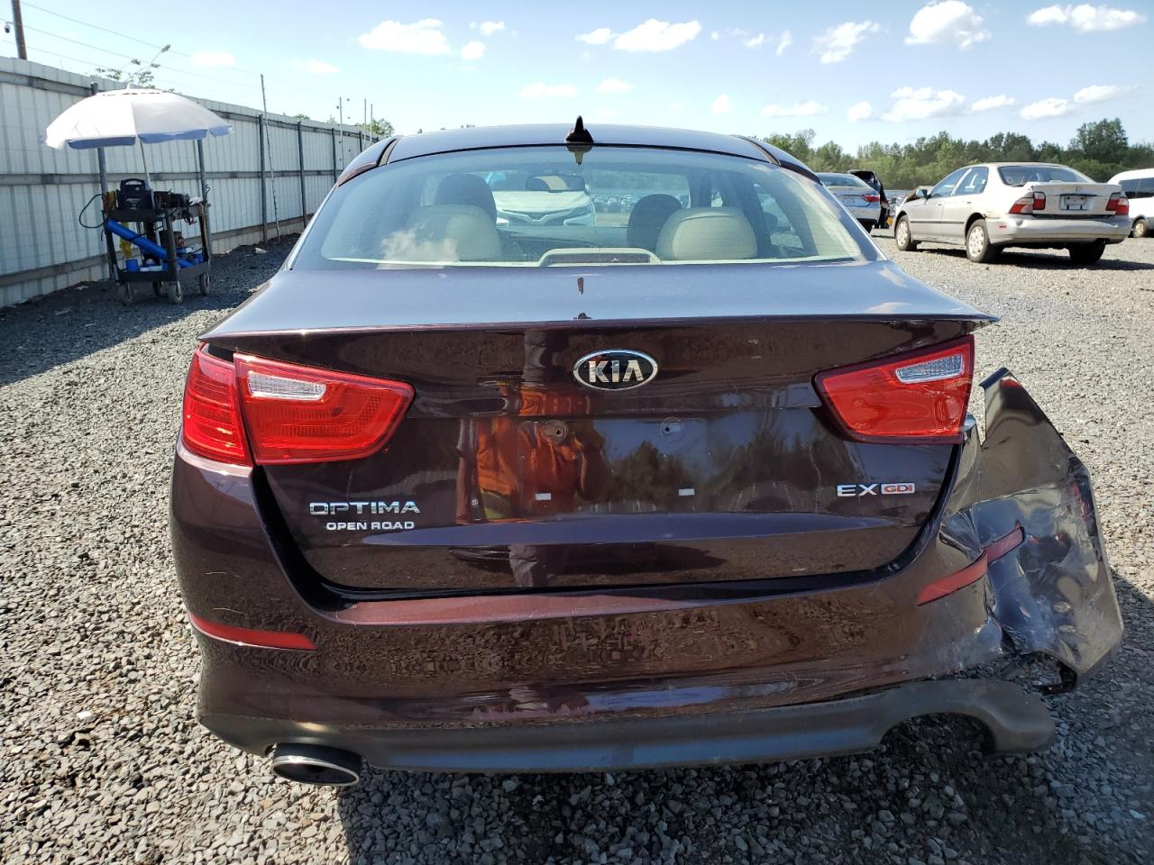 2015 Kia Optima Ex vin: 5XXGN4A77FG422308