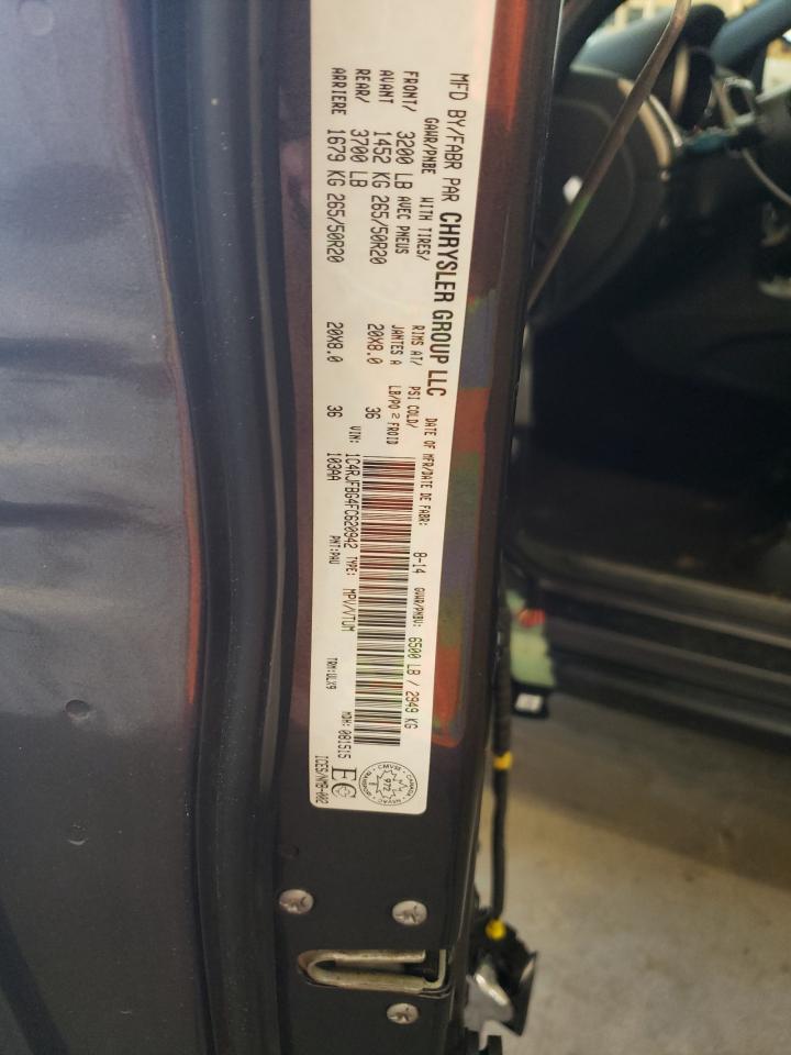 1C4RJFBG4FC620942 2015 Jeep Grand Cherokee Limited