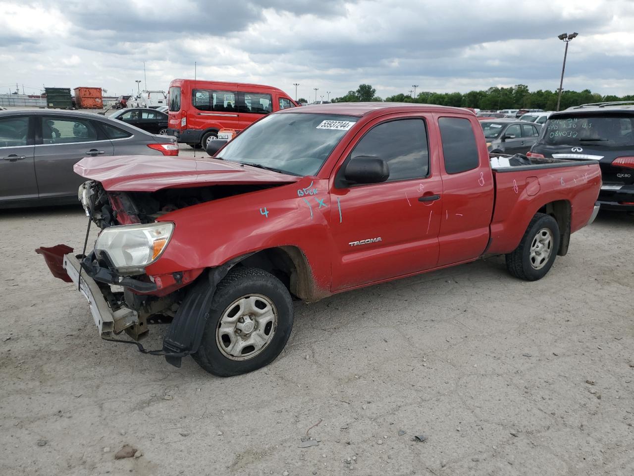 5TFTX4CN1DX028099 2013 Toyota Tacoma Access Cab