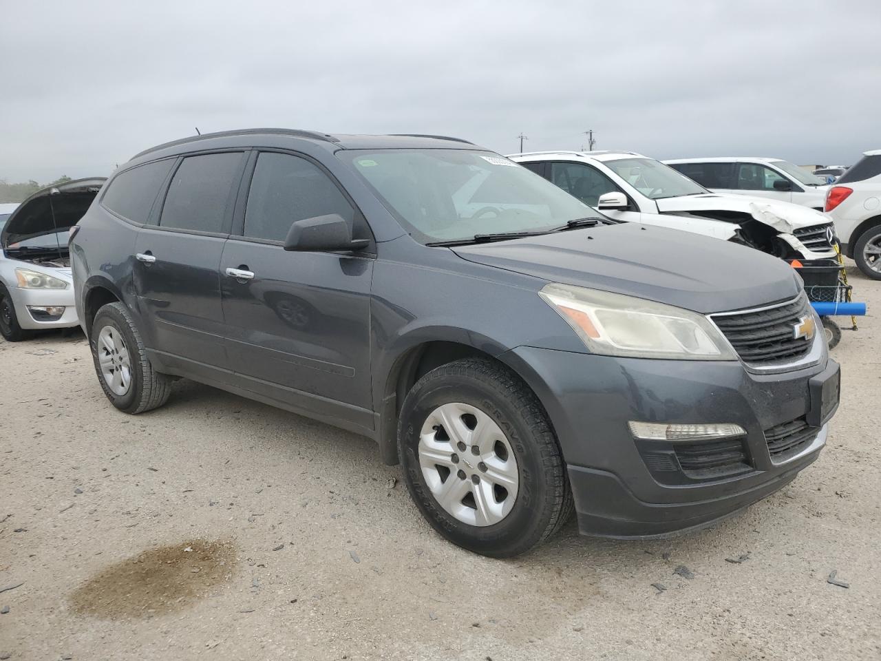 1GNKRFEDXEJ181906 2014 Chevrolet Traverse Ls