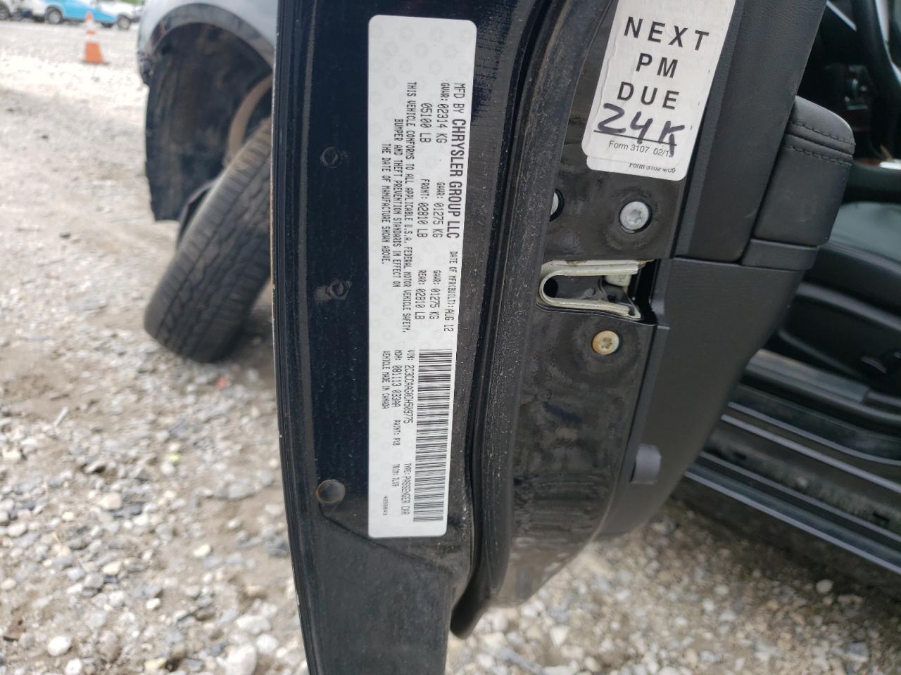 2C3CCAAG0DH509775 2013 Chrysler 300