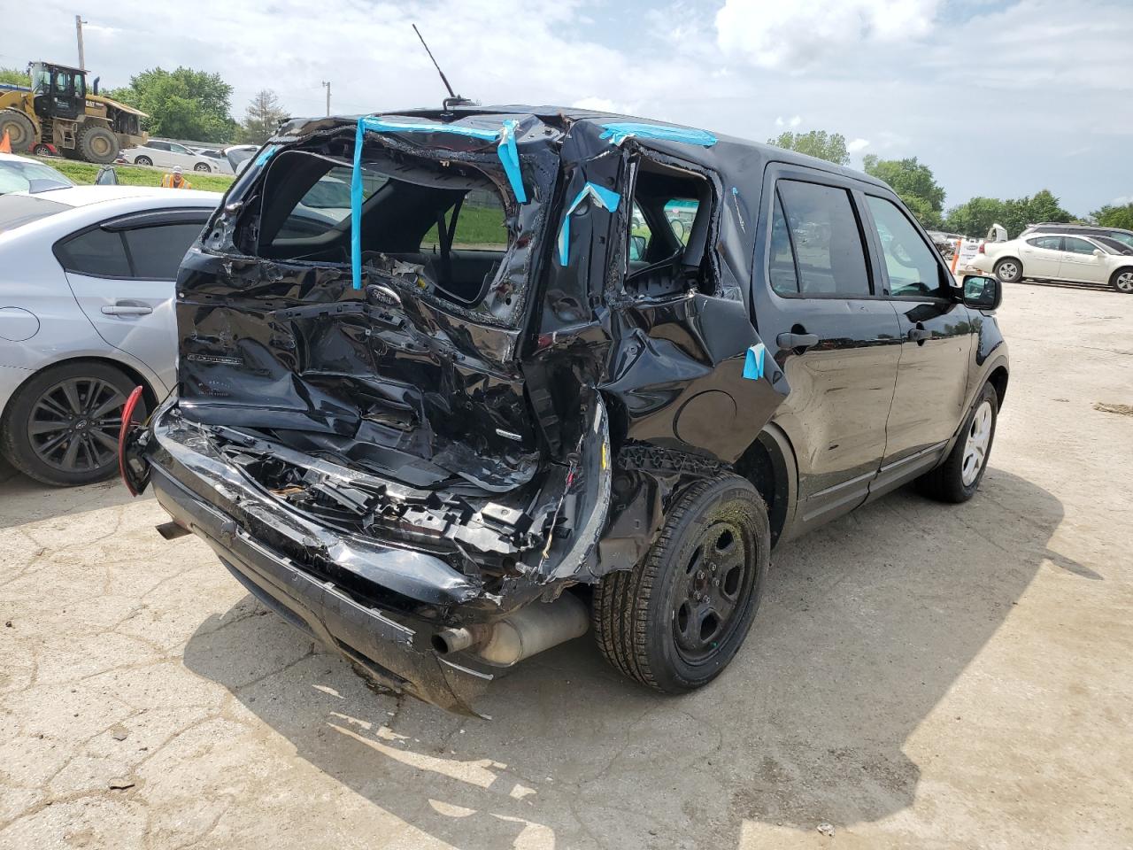 2014 Ford Explorer Police Interceptor vin: 1FM5K8AR3EGC38141