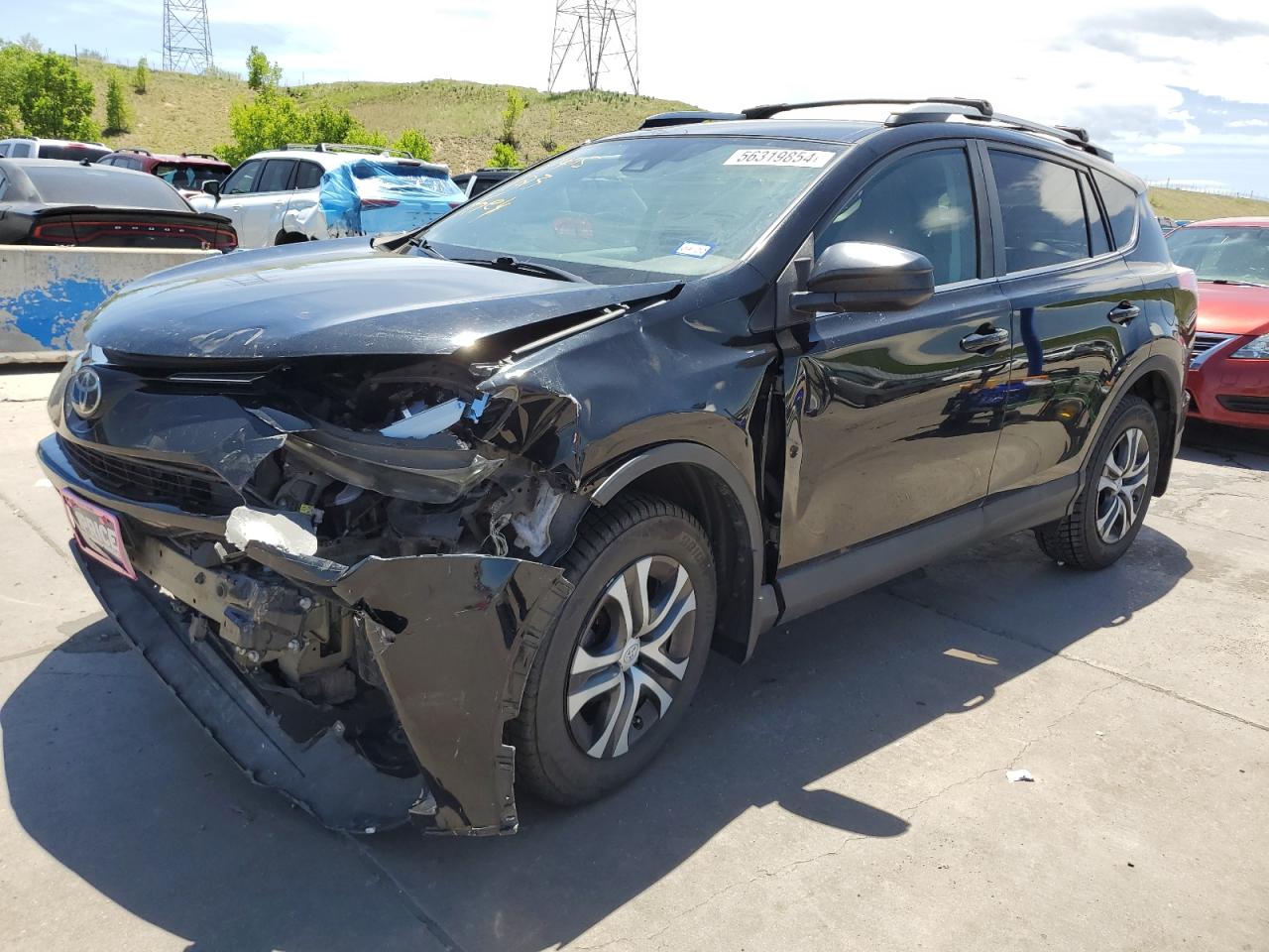 2T3BFREV8HW633420 2017 Toyota Rav4 Le