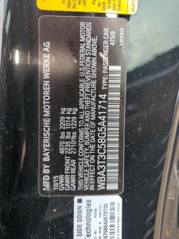 VIN WBA3T3C58G5A41714 2016 BMW 4 Series, 435 I no.12