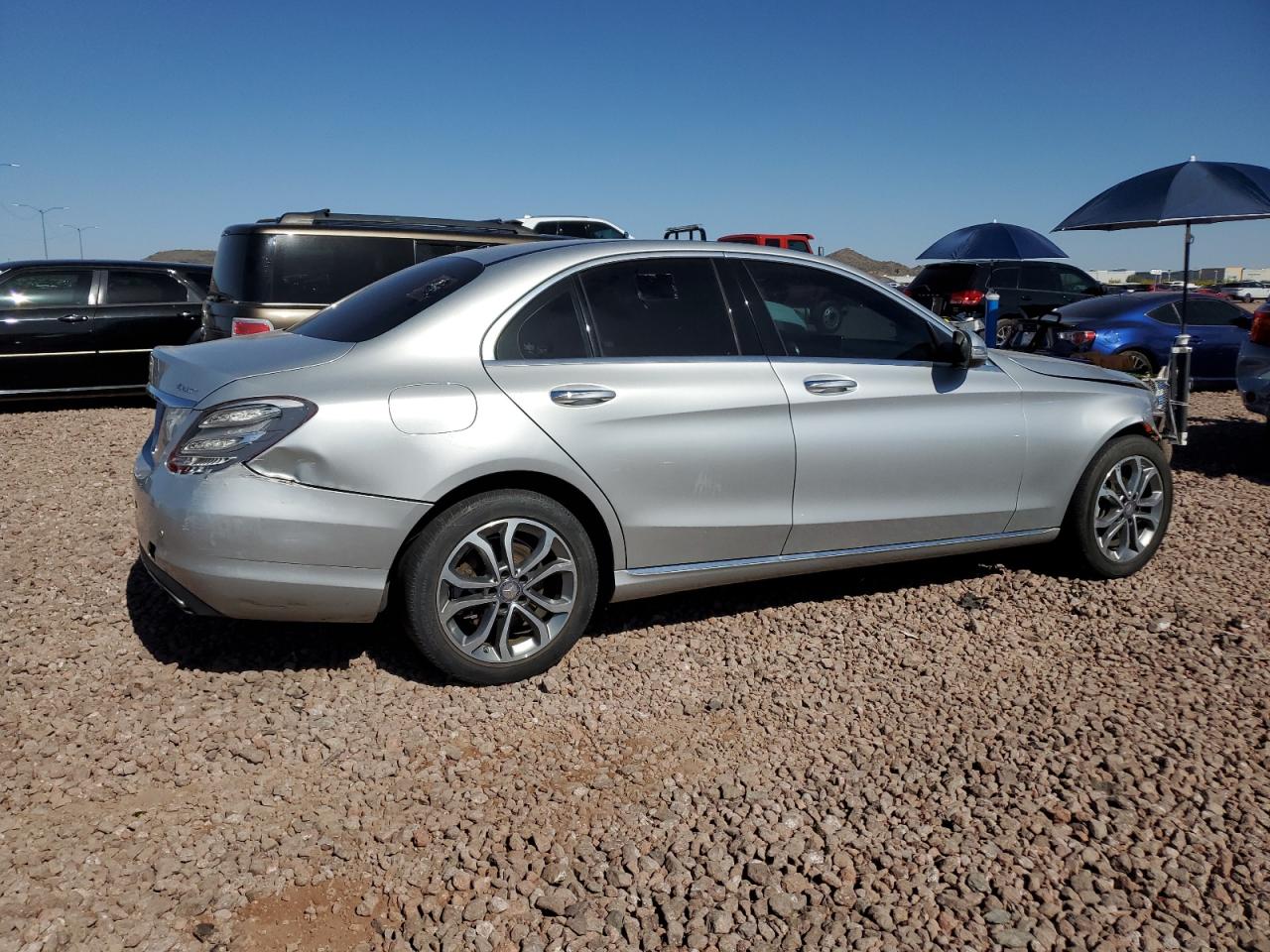 55SWF4KB1FU009863 2015 Mercedes-Benz C 300 4Matic