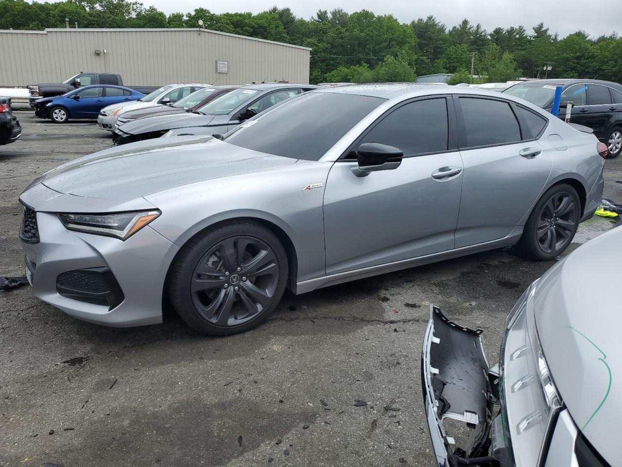 2021 Acura Tlx Tech A vin: 19UUB6F50MA001345