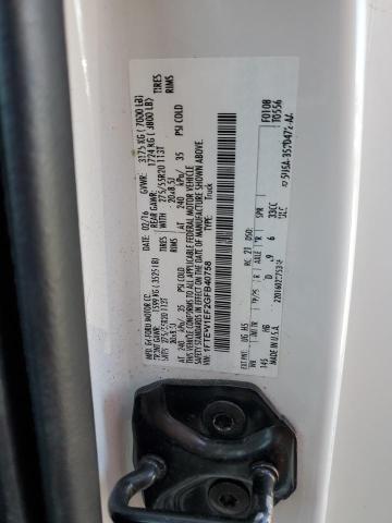 2016 Ford F150 Supercrew VIN: 1FTEW1EF2GFB40758 Lot: 55770614