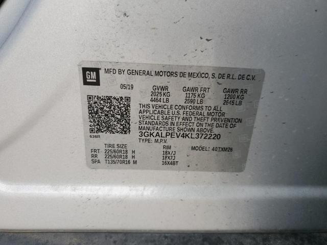 2019 GMC TERRAIN SL - 3GKALPEV4KL372220