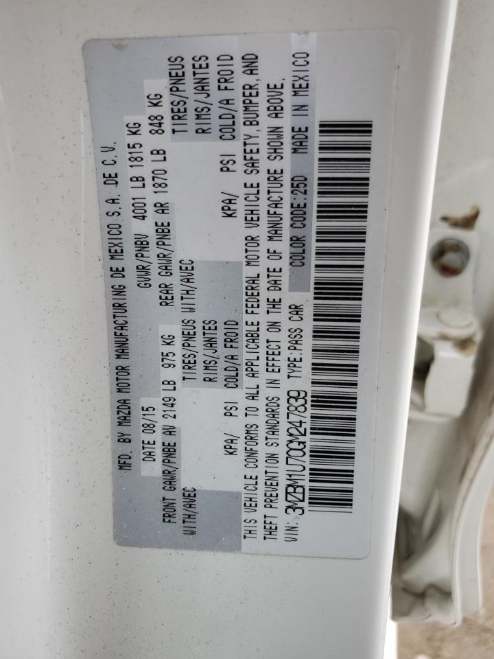 3MZBM1U70GM247839 2016 Mazda 3 Sport