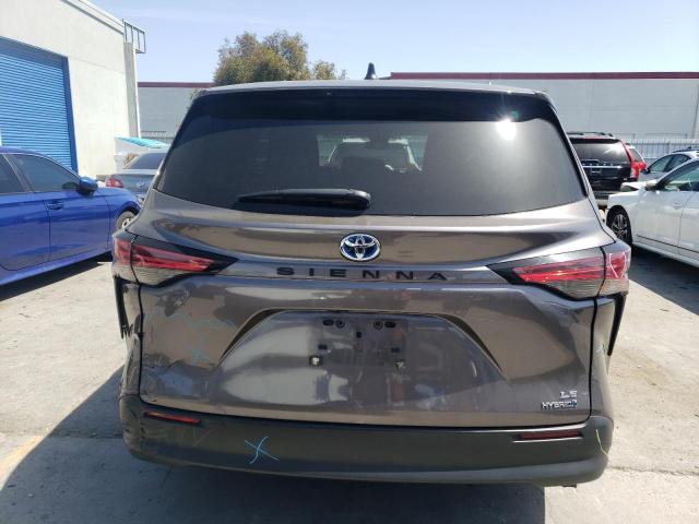 2021 Toyota Sienna Le VIN: 5TDKRKECXMS041252 Lot: 55404374