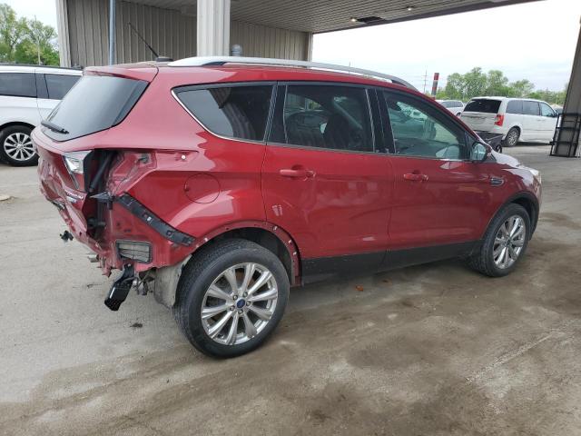 Vin: 1fmcu9j96hub15141, lot: 53821794, ford escape titanium 20173